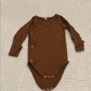 Quincy Mae rust long sleeve kimono. Size 0-3.
